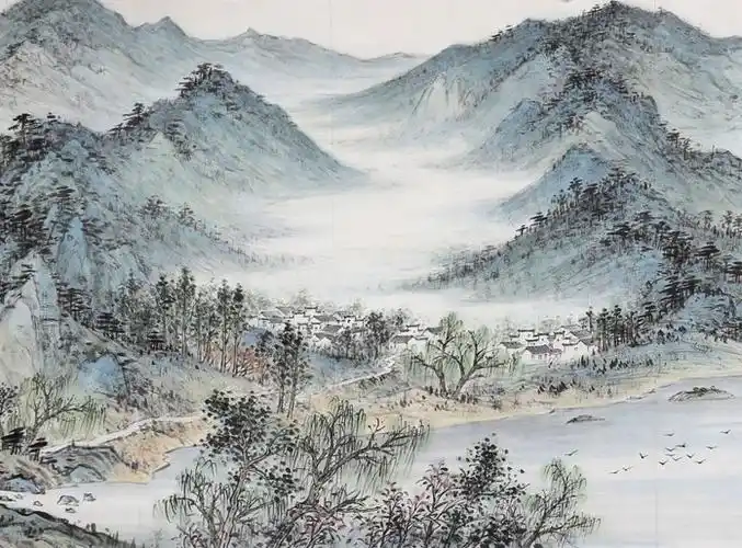 2米长卷《山水四季》(询价)