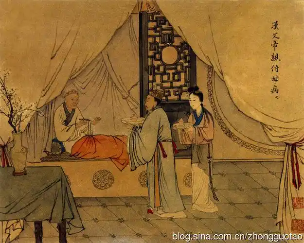 国画精品清王素之《二十四孝图》