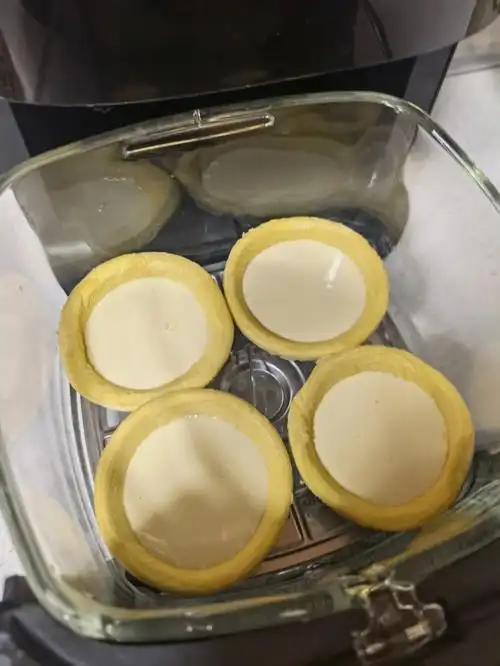 空气炸锅做蛋挞