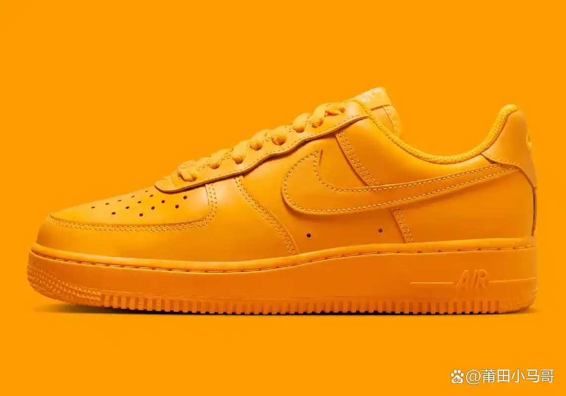 nike 以"激光橙"配色打造 air force 1 low
