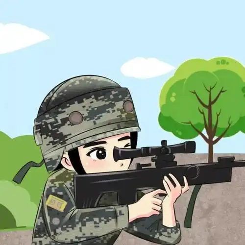 狙击手对敌人重要目标进行狙杀