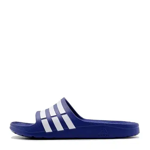 adidas/阿迪达斯 duramo slide蓝白沙滩鞋男士凉拖鞋 g14309