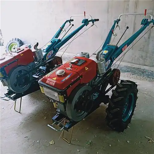 新款手扶式旋耕起垄机座驾式水旱两用手扶拖拉机101底盘打田机