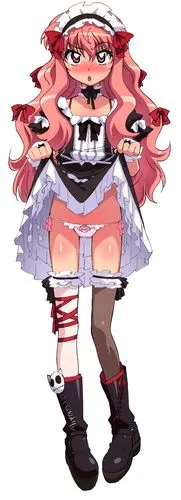 求以下动漫人物女仆装图!急