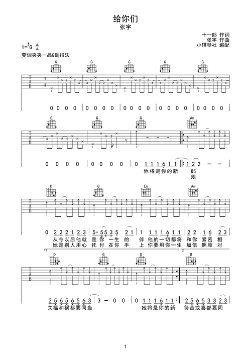 张宇给你们吉他高清