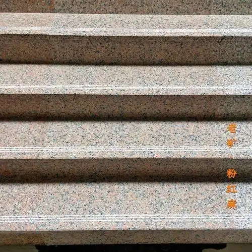 台阶踏步汀步石加工开槽磨边雕刻