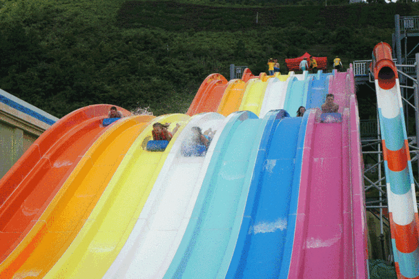 在泉州金银岛,家门口的水上乐园体验一场"落汤鸡"嗨到不想回家