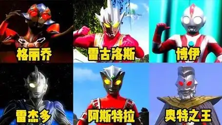 盘点没有人间体的6位奥特曼,奥特之王pk雷古洛斯,哪位更厉害?