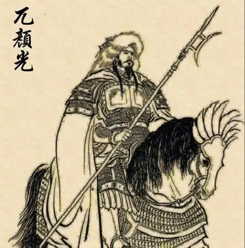 卢俊义简笔画卡通头像