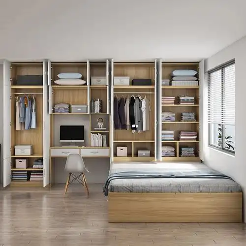 电脑衣柜一体柜