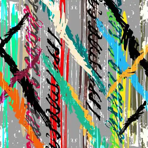 抽象的古董涂鸦背景