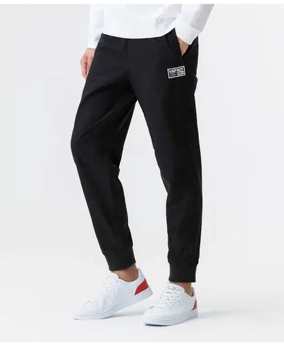 安踏anta 男装休闲工装裤春上新款运动收口小脚裤布裤卫裤长 a92203