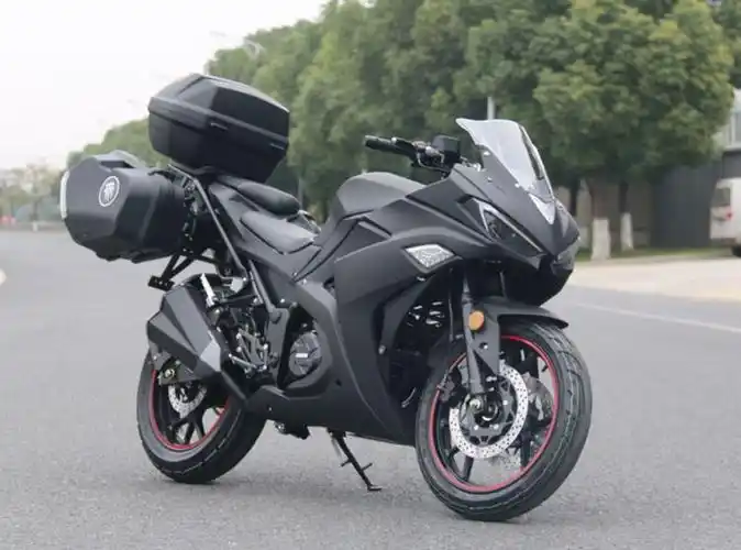 全新v6r3趴赛400双缸水冷摩托车跑车地平线重型机车公路赛可上牌