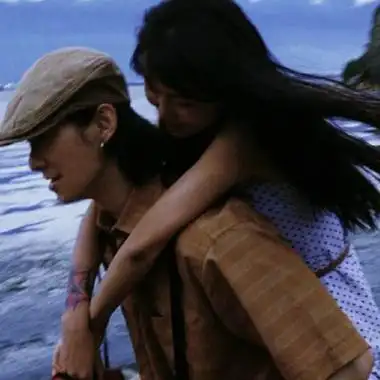 ins情侣头像真人意境森系一对两张