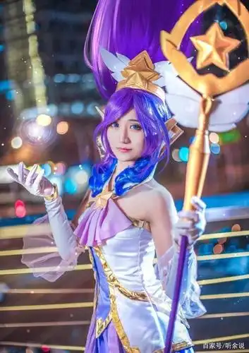 英雄联盟-cos星之守护者-迦娜-风之化身听候你的差遣