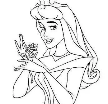 学画公主头像简笔画