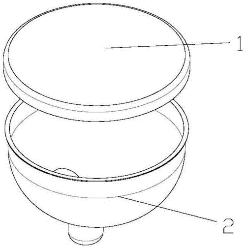 一种卡接式布丁瓶的制作方法