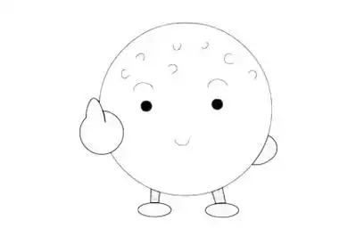 高尔夫球简笔画简单画法步骤图解教程及图片大全,简笔画图片