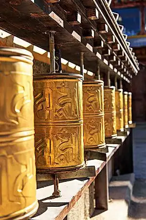 藏族特有的转经轮