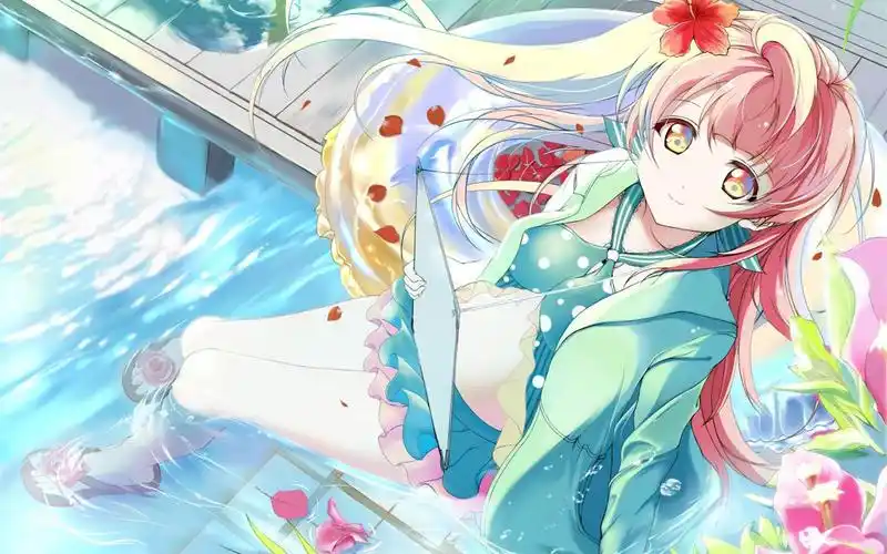 可以看有肉很污的漫画少女壁纸图片