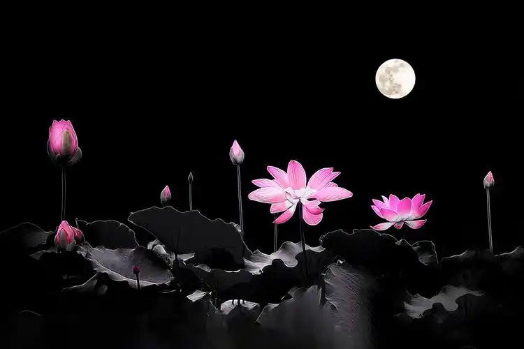 王秀桂老师作品 《荷塘月色》