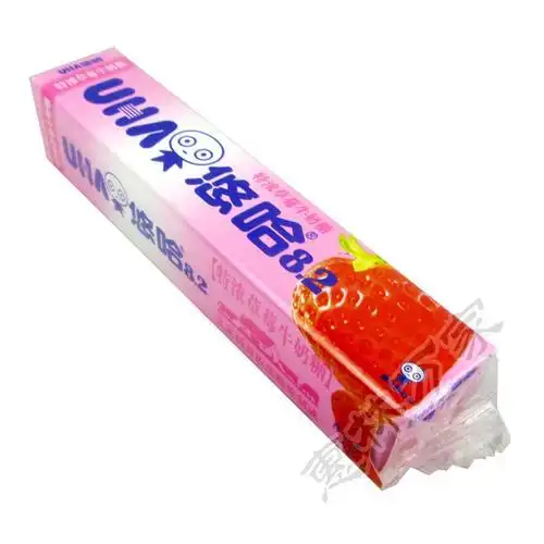 40g悠哈特浓牛奶糖(草莓)