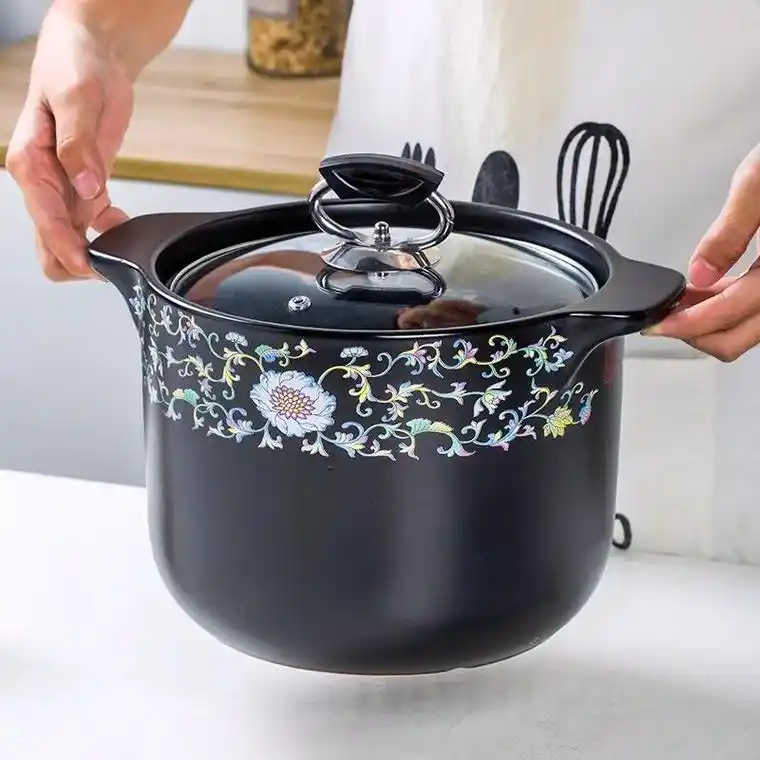 珐琅彩陶瓷锅