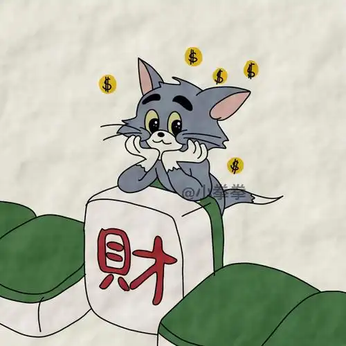 简笔画  #汤姆和杰瑞  #情侣头像  #简笔画教程