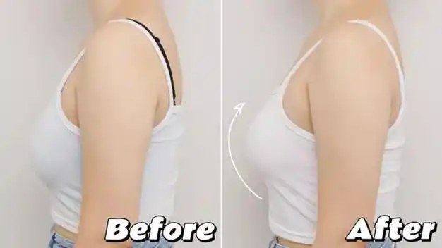 弧度自带丰盈感,加上35°斜角设计,侧托聚拢效果大写的绝,侧面看胸型