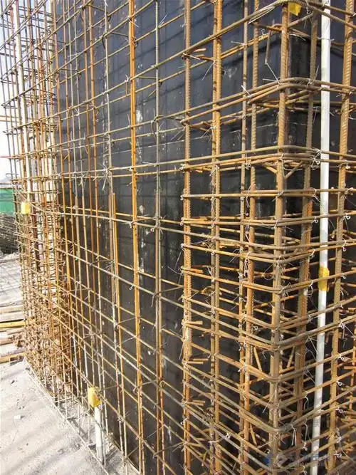 剪力墙钢筋绑扎现场图,给指点下