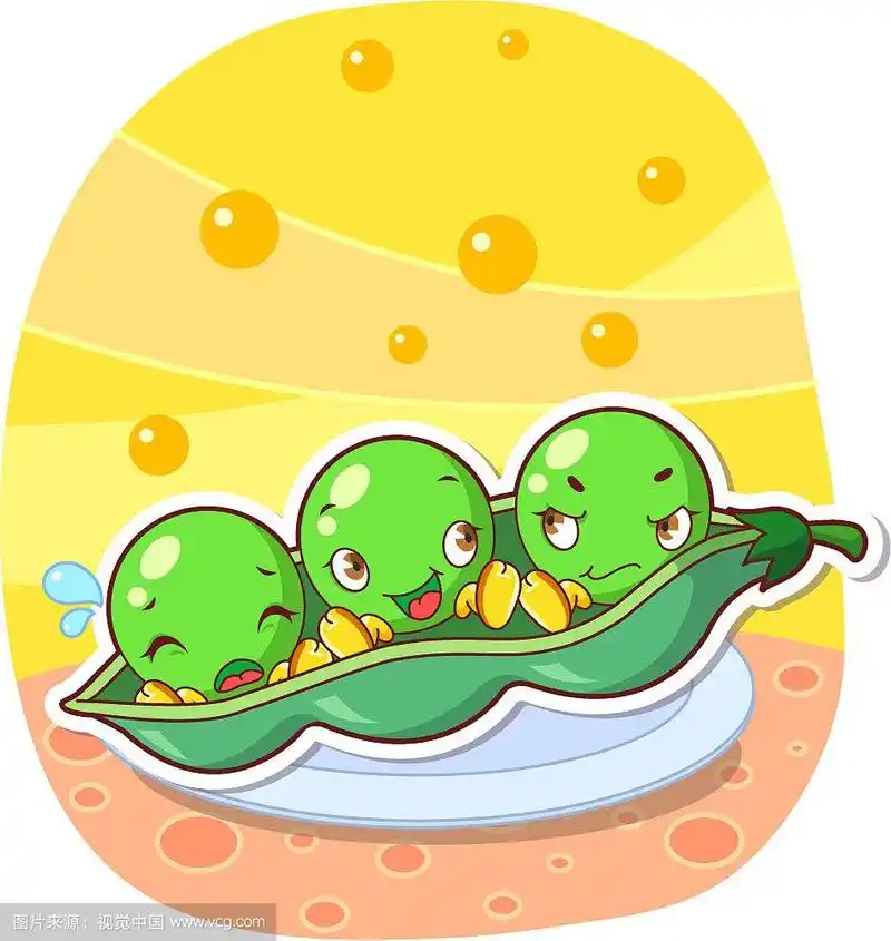 绿豌豆卡通人物