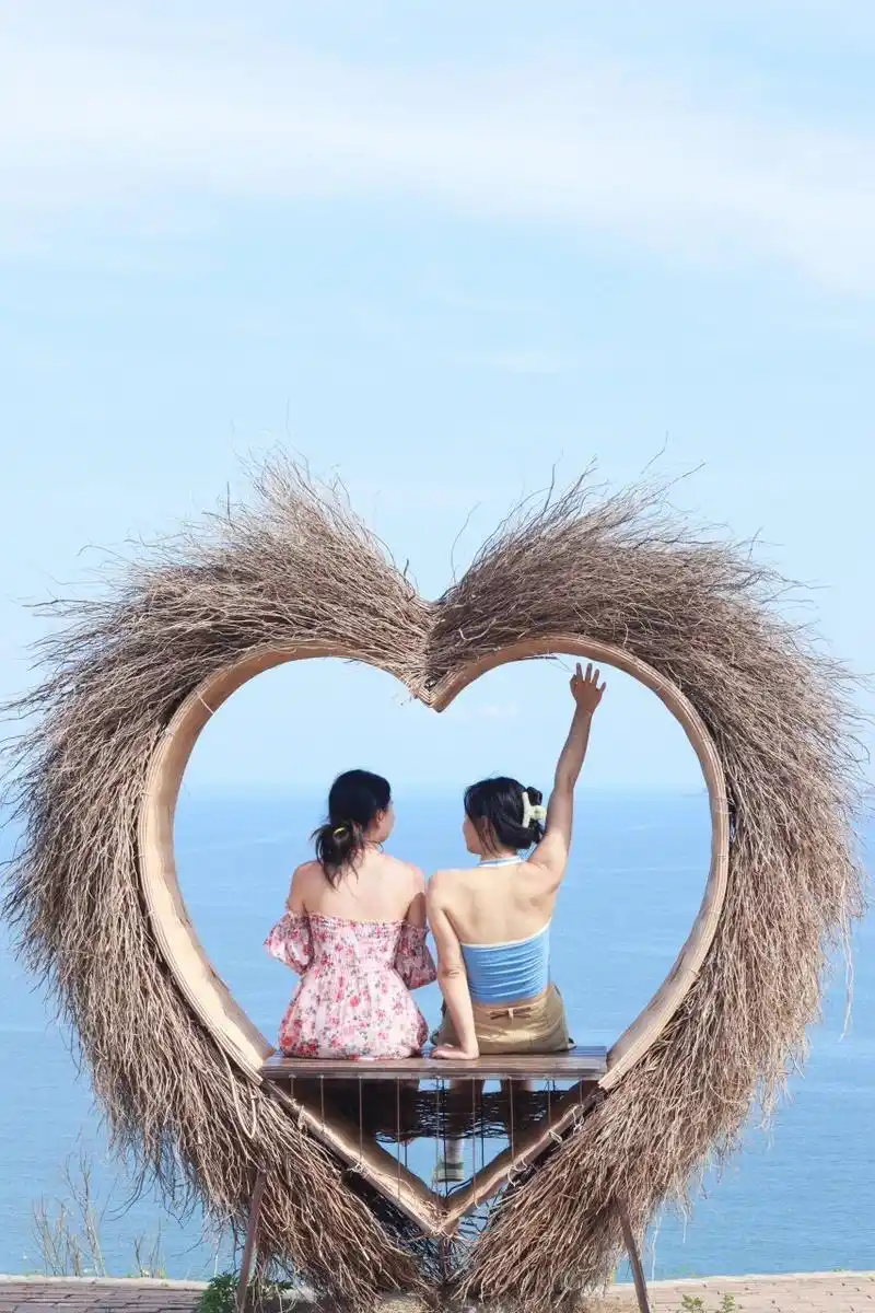 一天游玩定海湾,旗冠顶,黄岐沙滩,古石村,北茭鼻公园,特种兵旅游