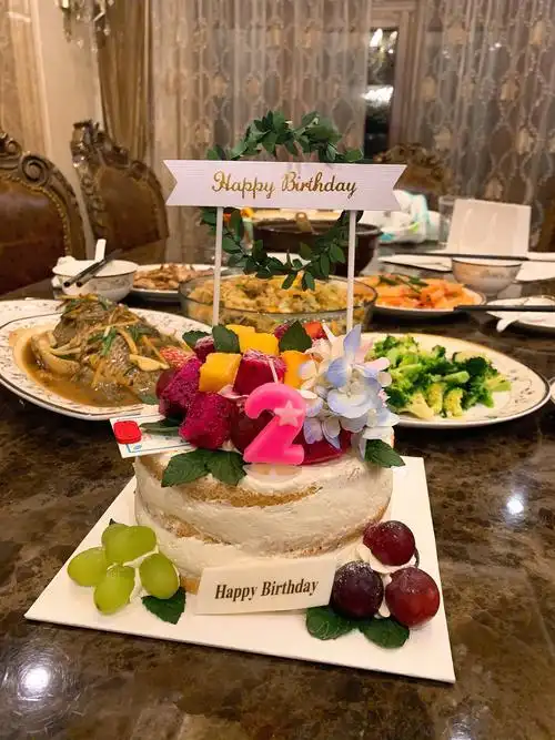 瓜奶做的生日大餐