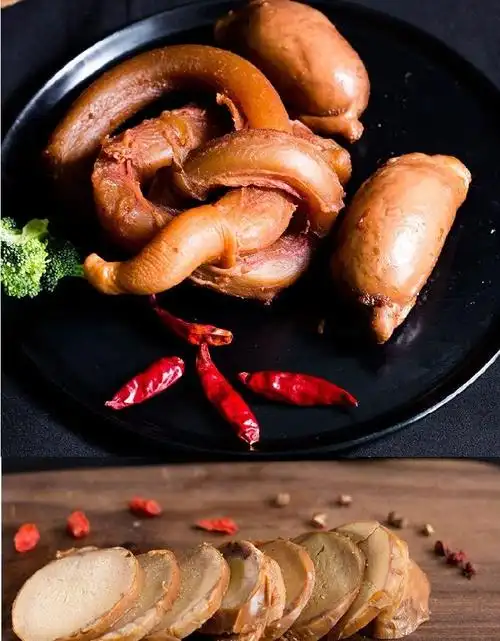 正宗牛鞭五香味整条新鲜熟食卤牛鞭熟男健身零食熟牛鞭即食 五香牛宝