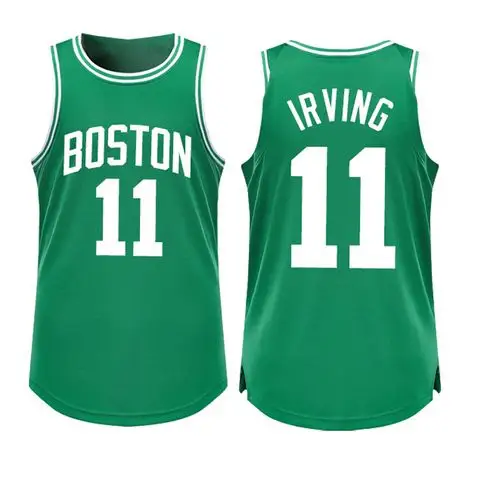 欧文11号凯尔特人球衣女宽松外穿bf风男潮印字比赛定制篮球服背心