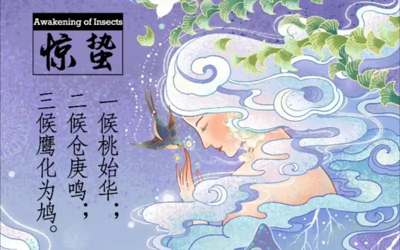 今日惊蛰东邪西毒惊蛰精华片段桃花开蜀锦鹰老化春鸠