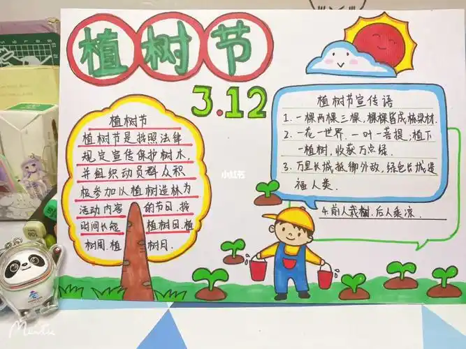 植树节手抄报