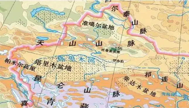 阿尔泰山脉和天山山脉