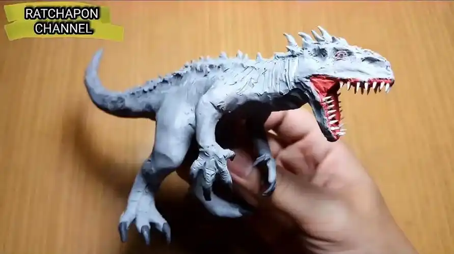 手办:用橡皮泥制作霸王龙,这就是曾经统治整个地球的生物啊