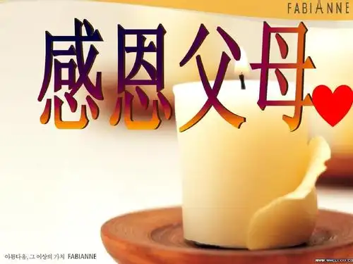 感恩父母班会ppt