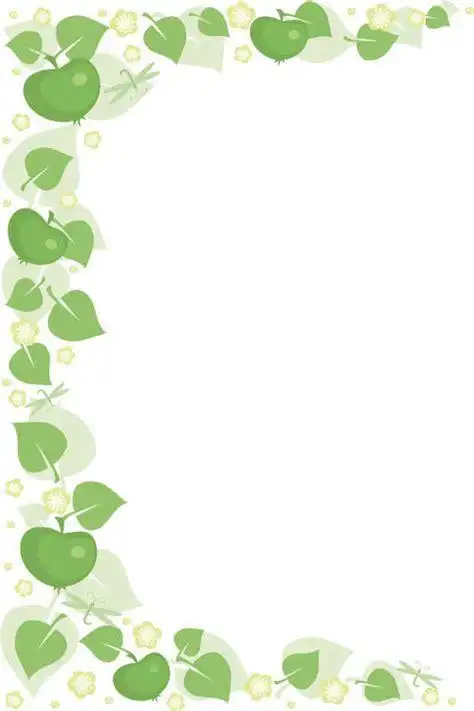 word花边边框素材