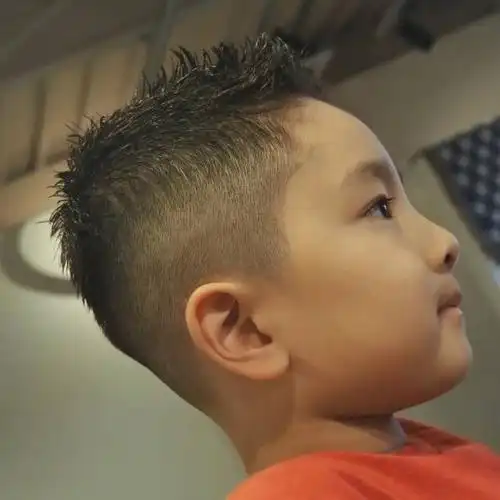 酷酷的儿童发型男孩,儿童发型男孩小男孩-图片大观-奇异网