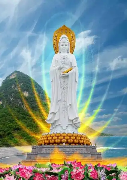 观世音菩萨圣号唱诵 感恩南无大慈大悲观世音菩萨加持