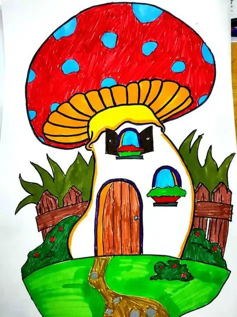 幼儿园场景简笔画幼儿园场景简笔画图片大全