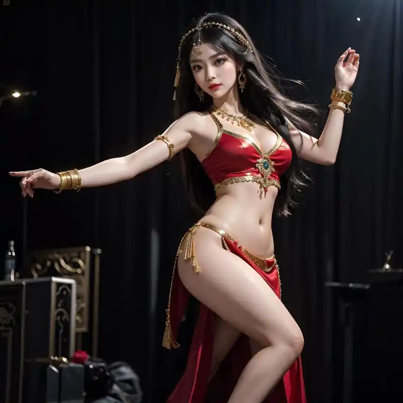 ai肚皮舞美女欣赏#异域风情 #东方舞肚皮舞 #妩媚性感 # - 抖音