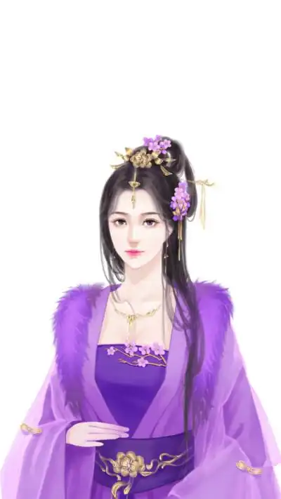 犹记当初,你回眸莞尔,一笑倾城百日香.【古风立绘】