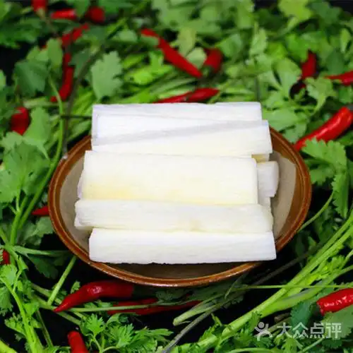 万达巷秘制火锅山药图片 - 第1张