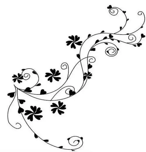 漂亮的花边简笔画图片简笔画手抄报花边简单又漂亮花边图案简笔画大图