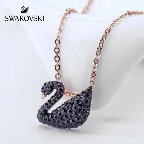 这款黑天鹅可谓是施华洛家的经典代表作了,有曲