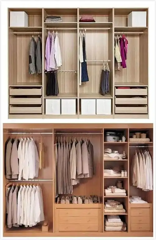 装修新居,大衣柜都用什么颜色和款式?